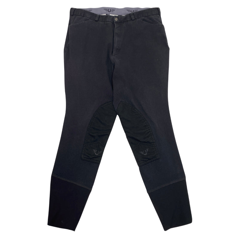 TuffRider Men's Patrol Breeches in Black