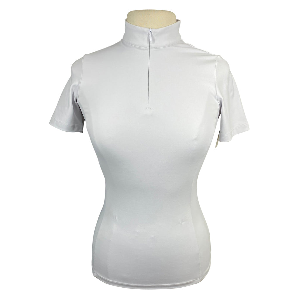 TKEQ 'Quinn' Short Sleeve Shirt in White 