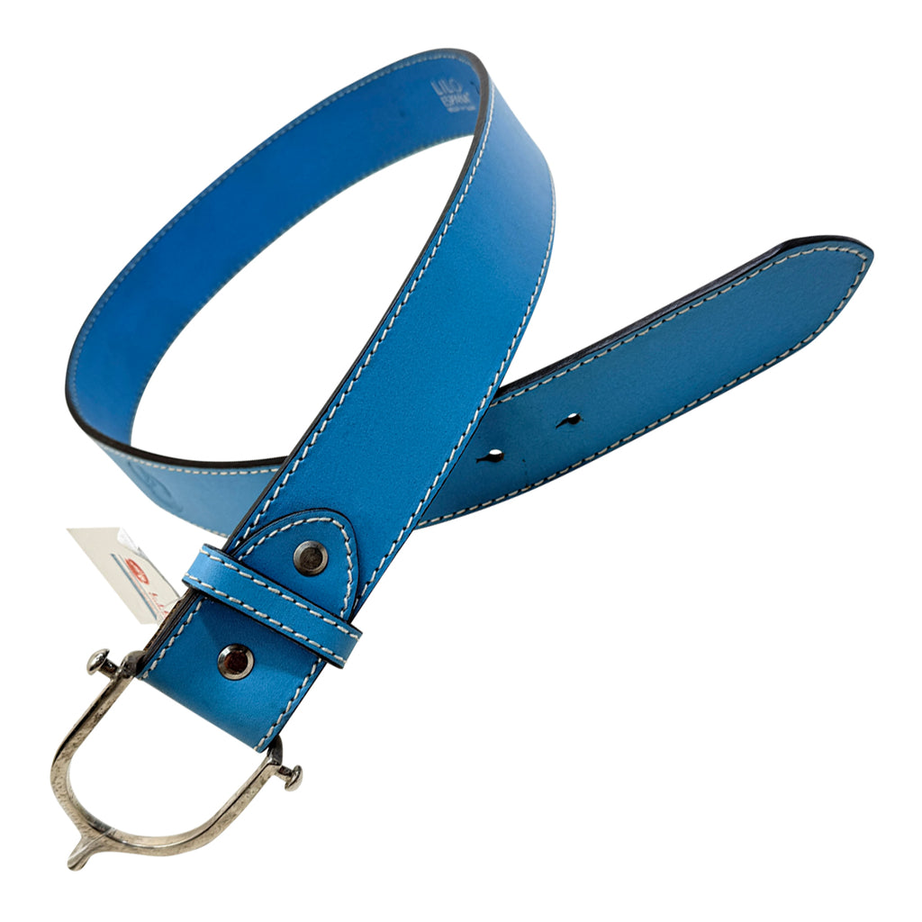 Lilo Espana Lexi Stirrup Belt in Light Blue