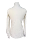 RJ Classics Prestige Show Shirt in White/Crabs - Women's Small