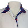 RJ Classics Prestige Show Shirt in White/Crabs - Women's Small