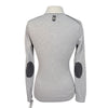 Asmar Equestrian Sweater in Light Grey