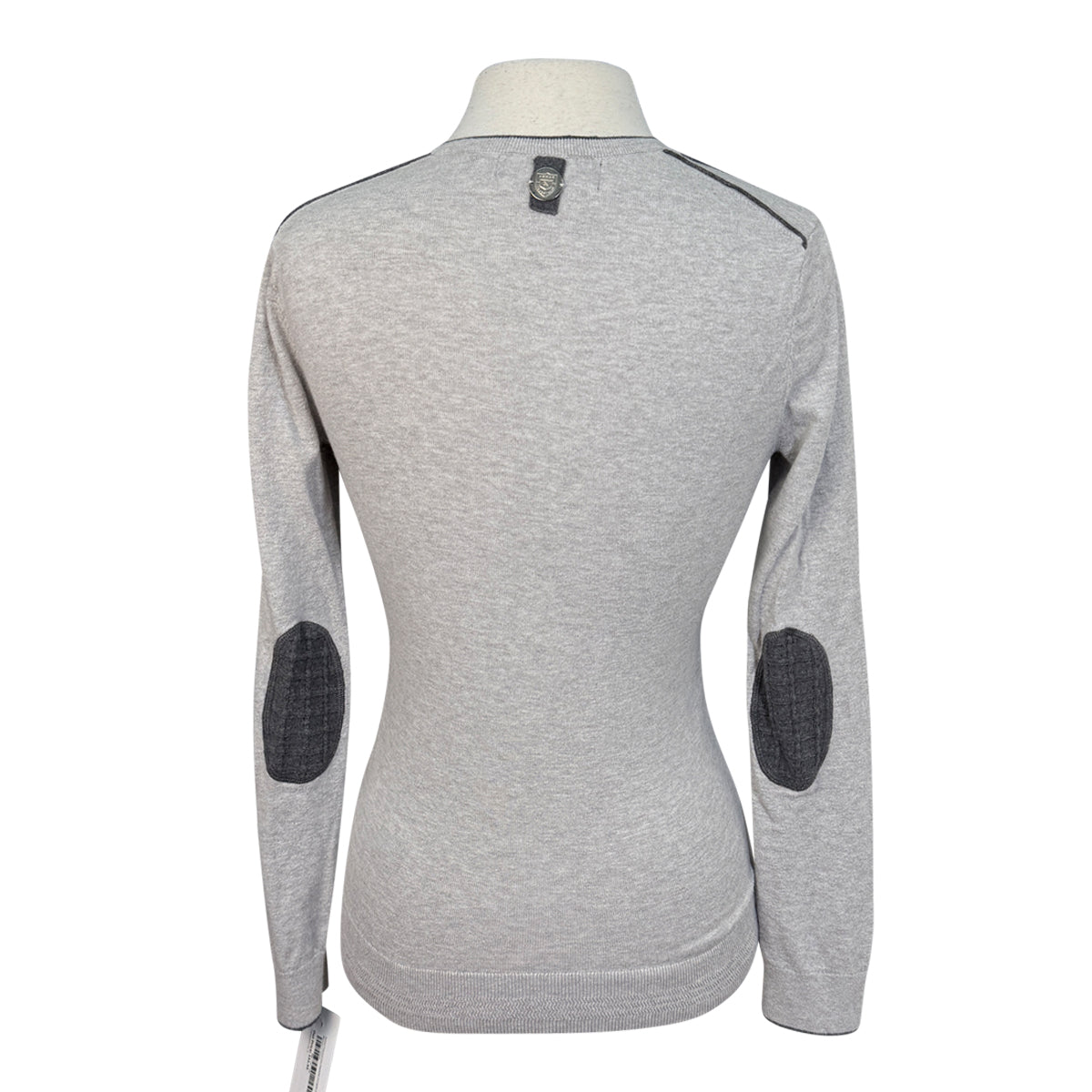 Asmar Equestrian Sweater in Light Grey