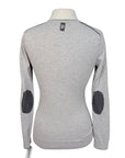 Asmar Equestrian Sweater in Light Grey