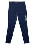Front of Ariat 'EOS' Full Grip Tights in Navy - Women's Medium