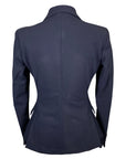 Cavalleria Toscana All Over Perforated Jacket in Navy - Women's IT 44 (US 10)