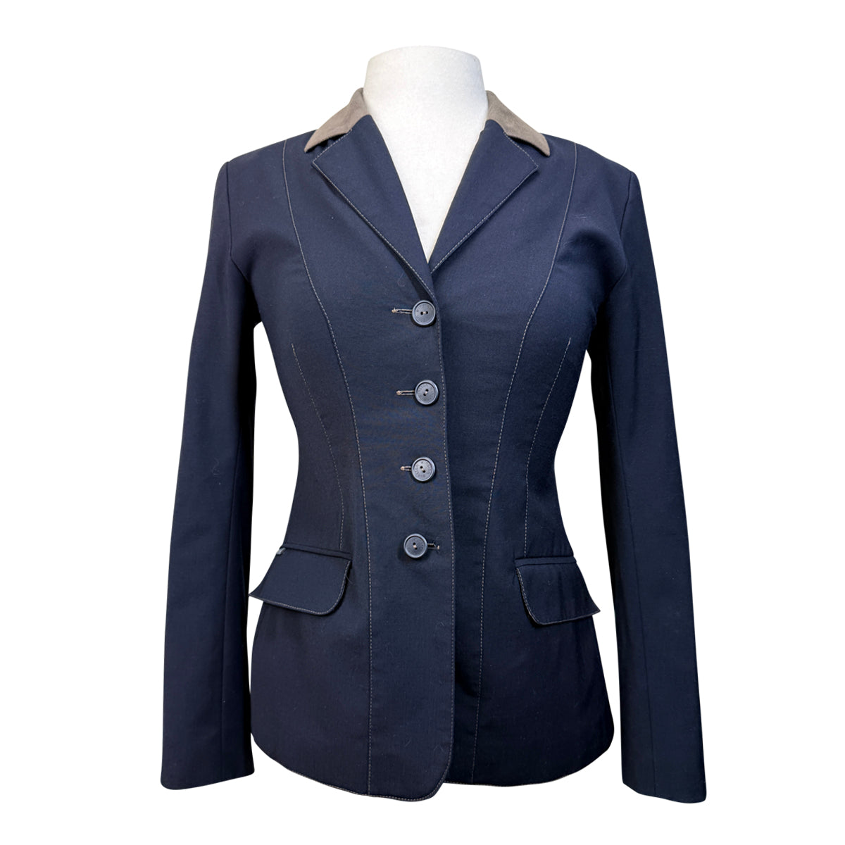 Winston Contrast Show Jacket in Navy/Taupe