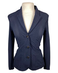 Dada Sport 'Cadence' Micro Perforated Show Coat in Navy - Women's XS