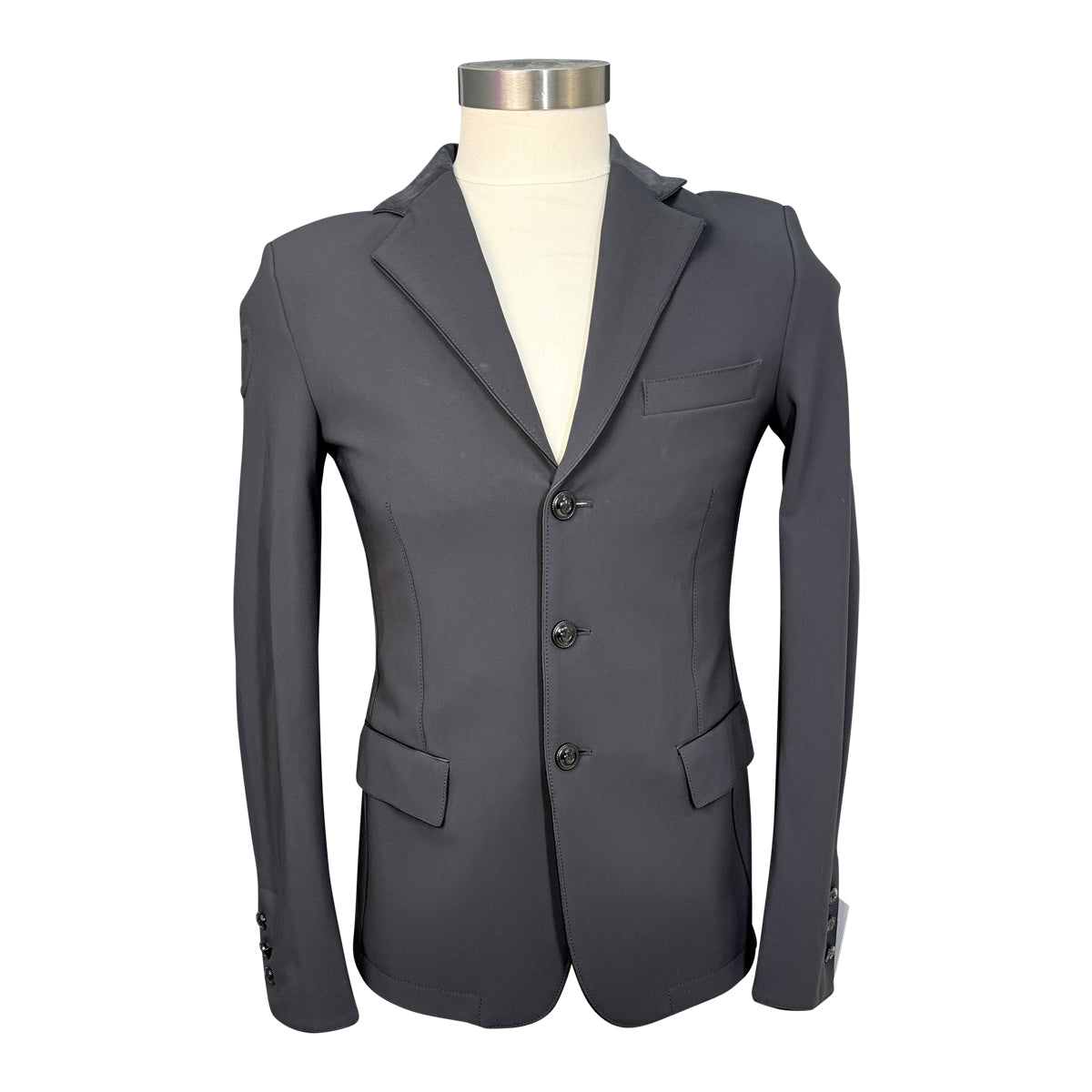 Cavalleria Toscana Perforated Competition Jacket in Black