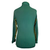 Back of EIS Cool Shirt in Hunter Green