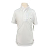 Jump'In 'Gaston' Boy's S/S Competition Shirt in White