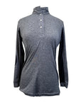 Calverro 'Schooling Shirt' in Heather Grey