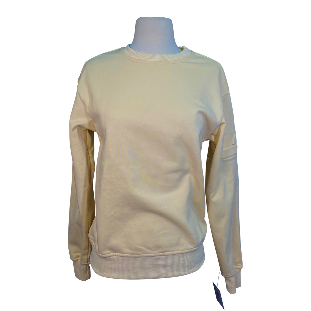 Struck 'Emboss' Crewneck in Banana
