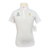 Cavalleria Toscana x Fise Competition Polo in White