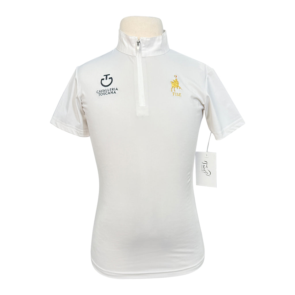 Cavalleria Toscana x Fise Competition Polo in White
