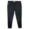 Front of Tailored Sportsman 'Trophy Hunter' Breeches in Charcoal - Women's 36R