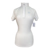 Kingsland 'Hosanna' Ladies S/S Tech Show Shirt in White