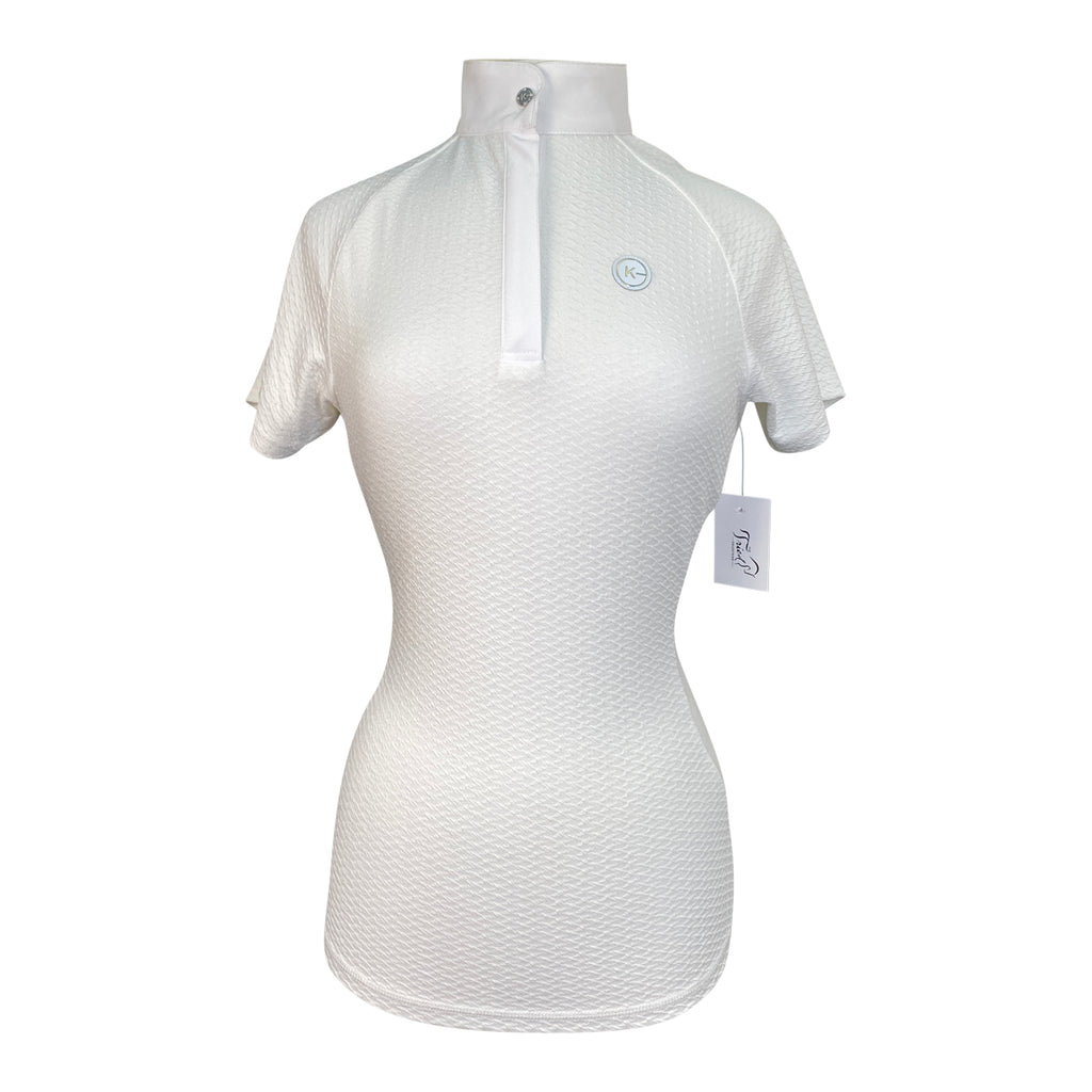 Kingsland 'Hosanna' Ladies S/S Tech Show Shirt in White