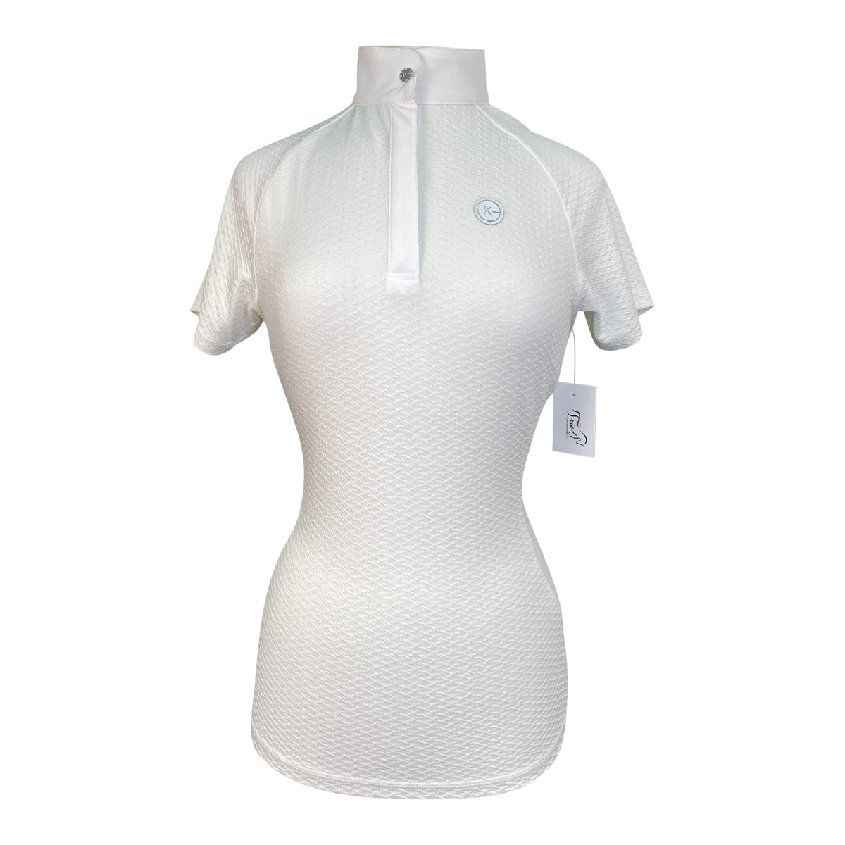 Kingsland 'Hosanna' Ladies S/S Tech Show Shirt in White
