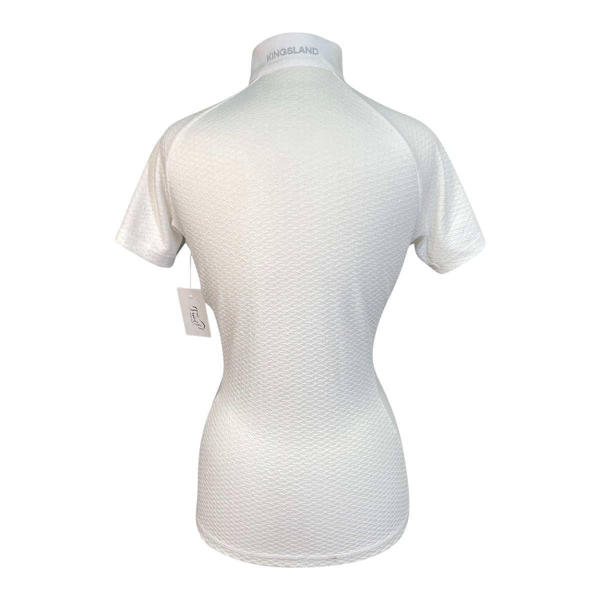 Kingsland 'Hosanna' Ladies S/S Tech Show Shirt in White