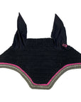 California Custom Bonnet in Black/Pink Diamond
