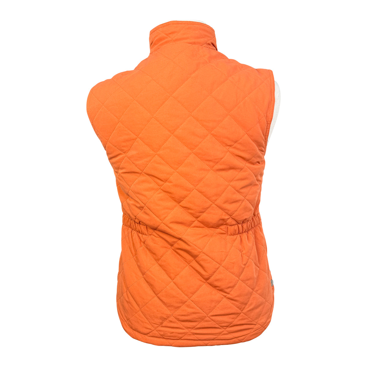 Dover Saddlery Quilted Vest in Orange