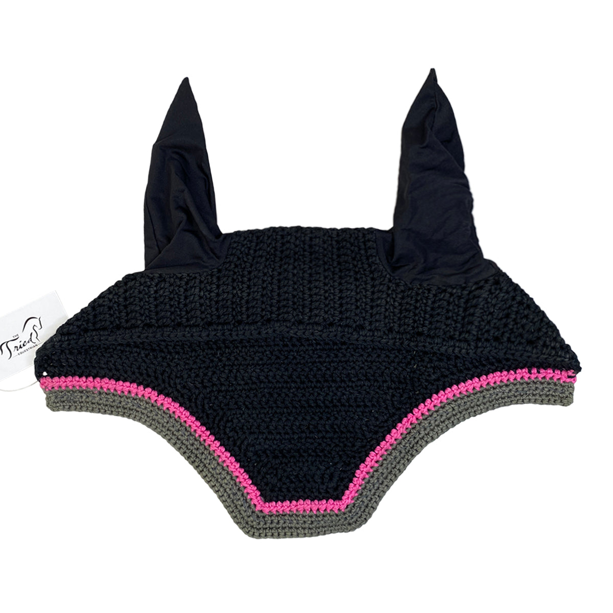 California Custom Bonnet in Black/Pink Diamond