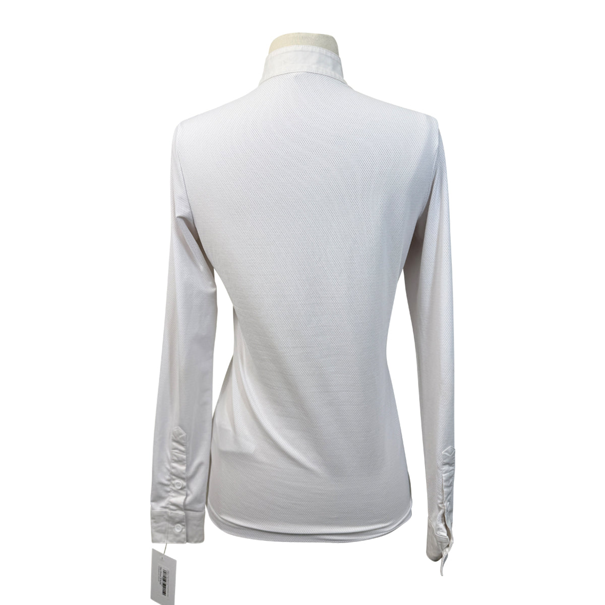 Rider's Gene Mesh LS Competition Shirt in White