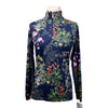 Kastel Signature Long Sleeve Shirt in Navy Garden