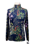 Kastel Signature Long Sleeve Shirt in Navy Garden