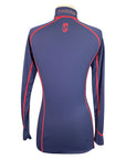 Tredstep 'Futura' Sport Shirt in Navy w/ Red  - Women's XS