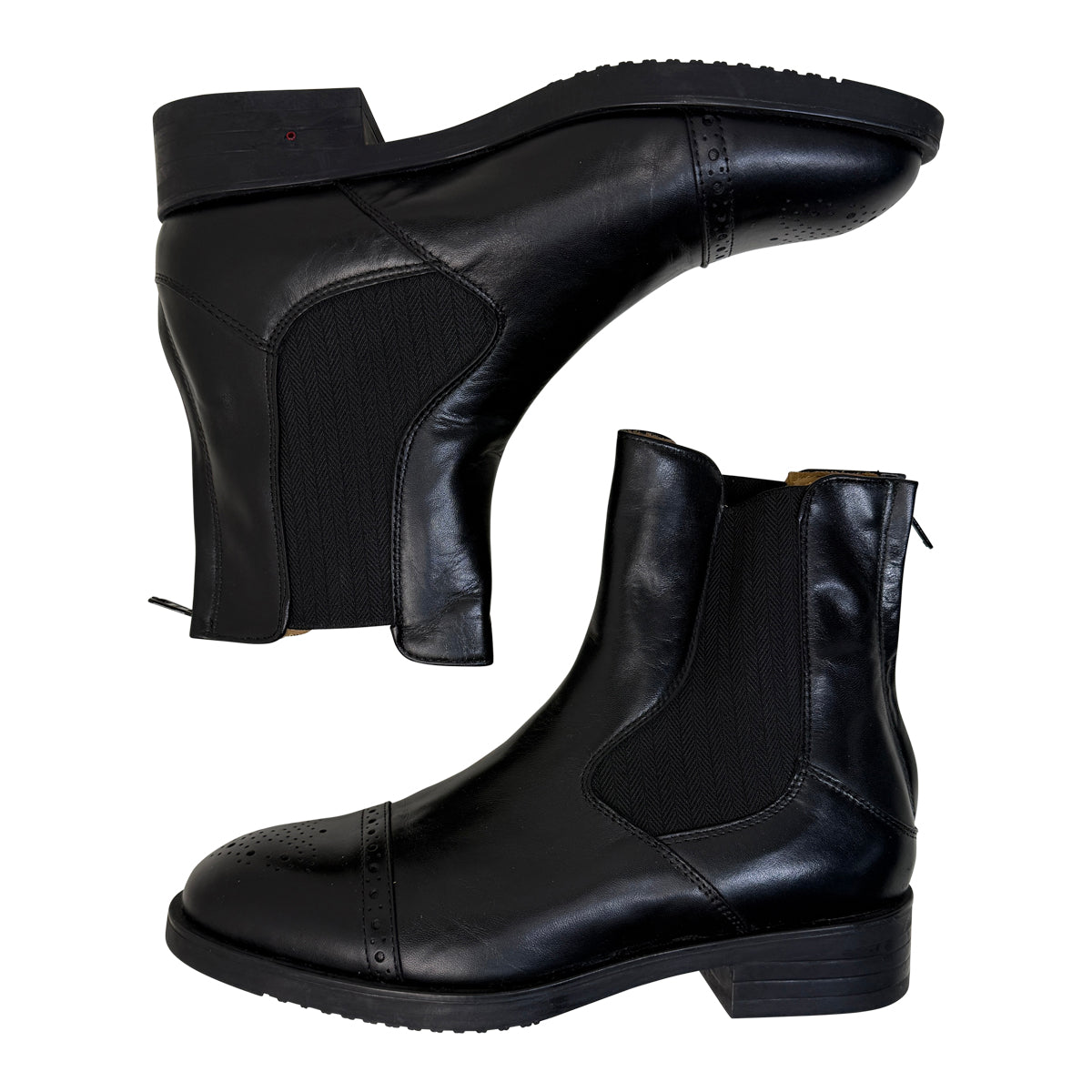 Stivali Romitelli Zip Paddock Boots in Black