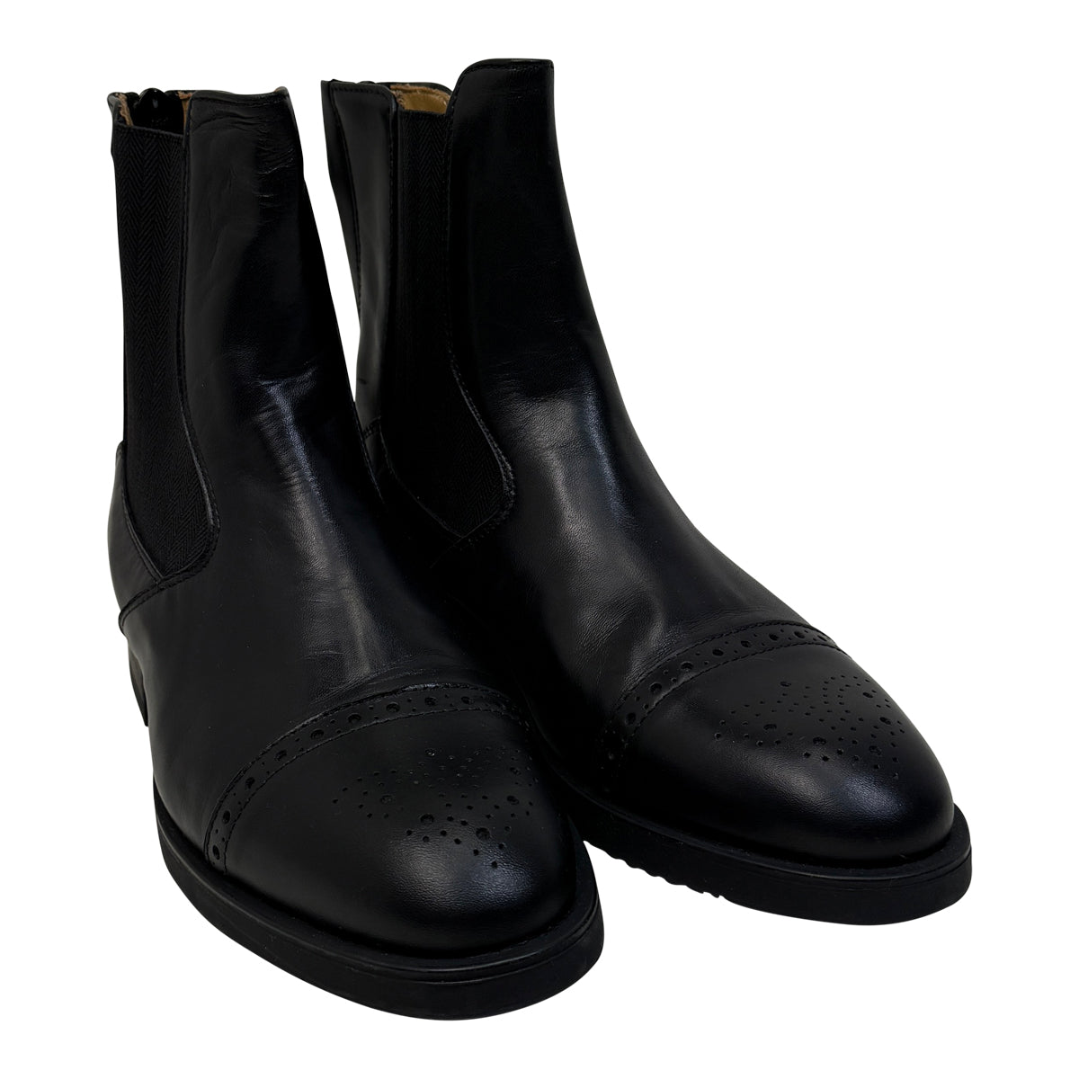Stivali Romitelli Zip Paddock Boots in Black
