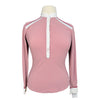 Horse Pilot 'Aerotech' Long Sleeve Competition Shirt in Light Pink