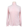 FITS Button Up Schooling Shirt in Pink/White