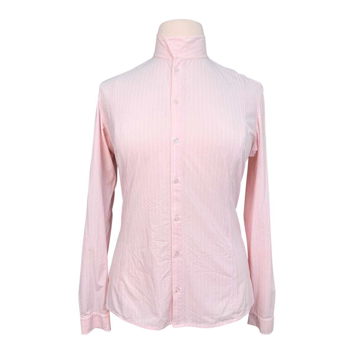 FITS Button Up Schooling Shirt in Pink/White