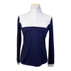 Equisite 'Pauline' Show Shirt in Navy