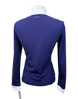 Equisite 'Pauline' Show Shirt in Navy