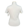Horse Pilot 'Aerolight' Short Sleeve Show Shirt in White