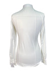 Animo Long Sleeve Show Shirt in Off-White