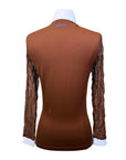 Equisite 'Ophelia' Shirt in Espresso