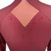 Fair Play 'Catherine' Competition Shirt in Burgundy 