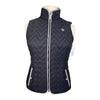 Ariat 'Ashley' Insulated Vest in Black/Grey Chevron