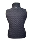 Ariat 'Ashley' Insulated Vest in Black/Grey Chevron
