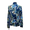 Kastel Signature Long Sleeve Shirt in Blue Botanical