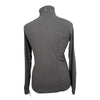 Irideon 'Chinchillaaah' Quarter-Zip Top in Black
