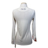 Kathryn Lily Competition Shirt in White/Jumping Horses