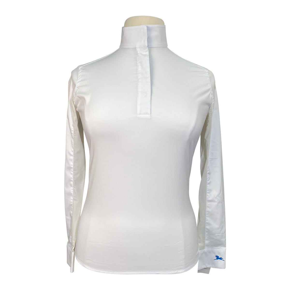 RJ Classics &#39;Rebecca&#39; Show Shirt in White/Blue Paisley
