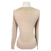 Solid Citizen 'Theo' Warm-Up Sweater in Sand - Women's Small