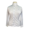 Ariat 'Odette' Long Sleeve Show Shirt in White